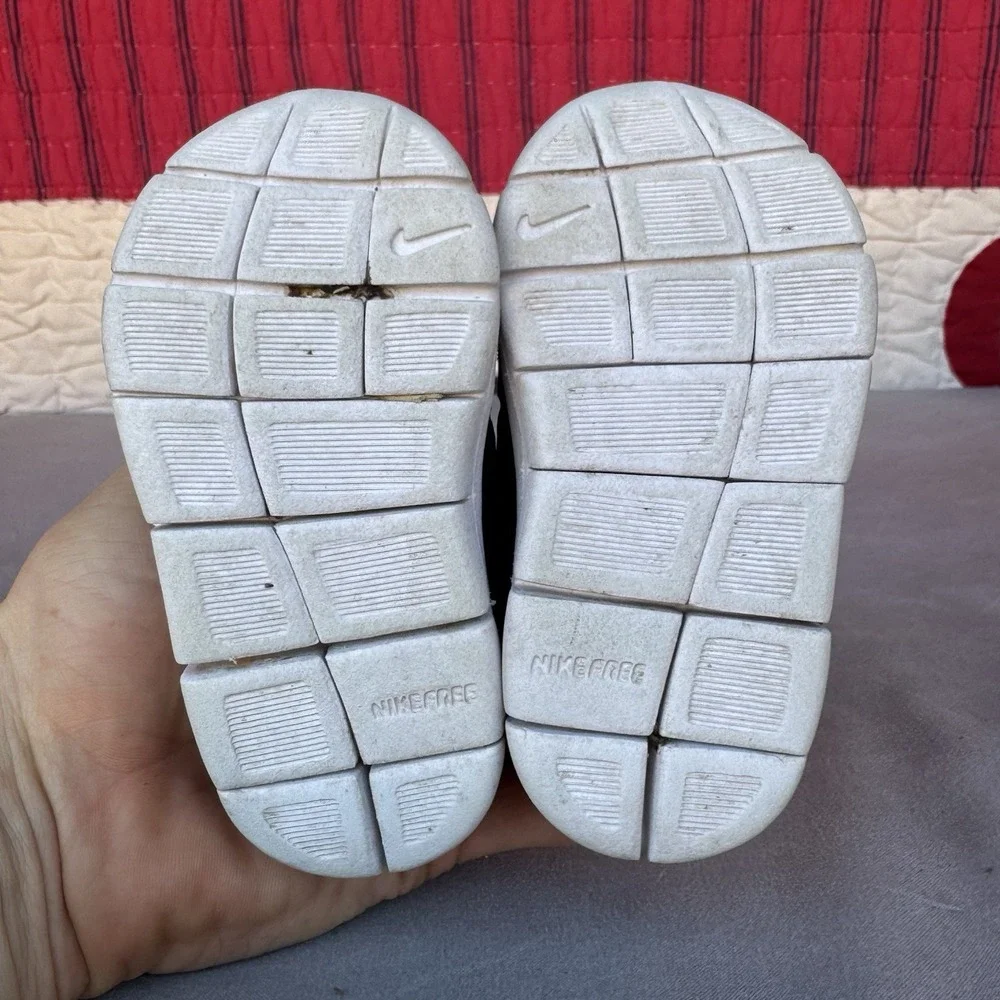 Size 3c - Nike Free Run 2‎ (TD) Hook & Loop [DA2692-004] Toddler